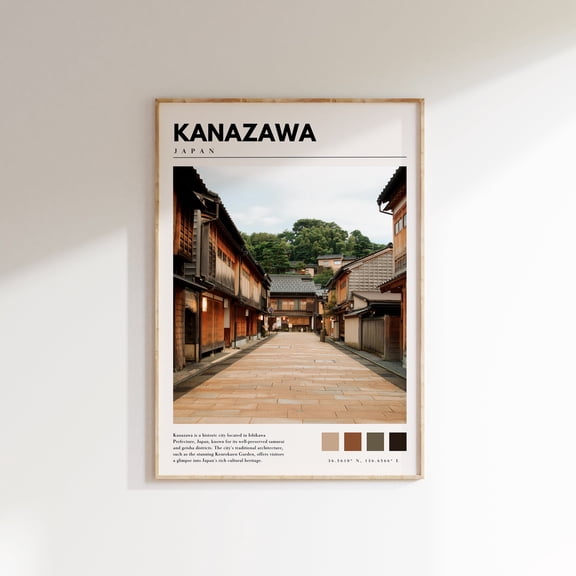 Japan Wall Print Kanazawa Japanese Kanazawa Photography Kanazawa Photo Wall Art P #225