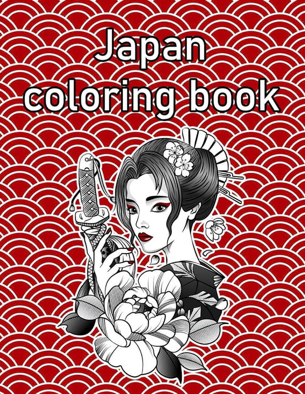 Japan coloring book: Beautiful and Funny coloring book for kids