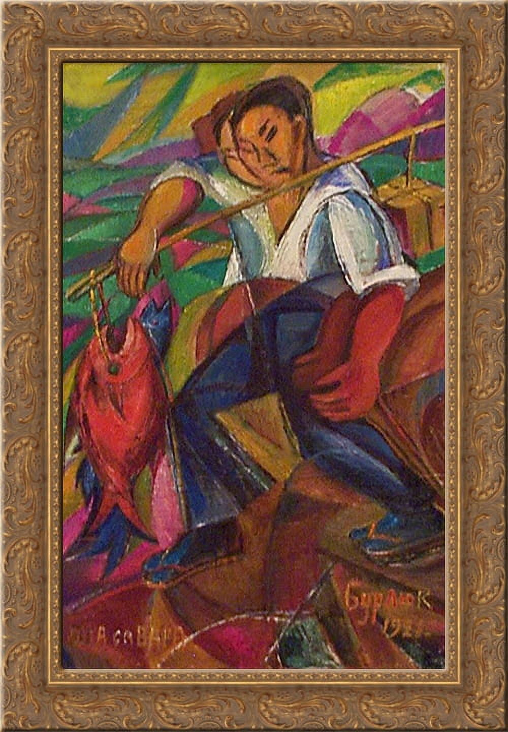 Japan-fisherman-24x18-Gold-