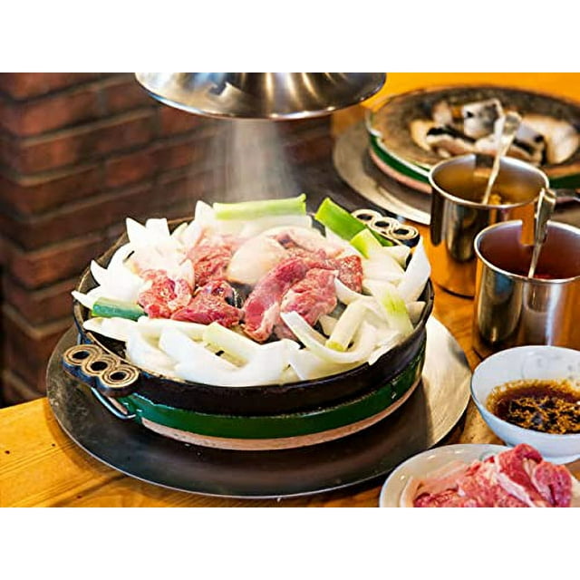 JapanBargain 1797, Ikenaga Korean BBQ Plate Genghis Khan Barbecue Grill