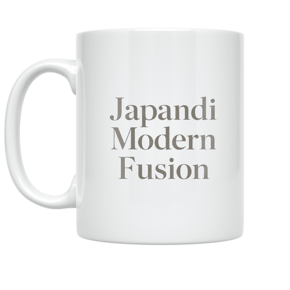 Japandi Modern Fusion Aesthetic - Design Enthusiast - 11 oz Ceramic Coffee Mug