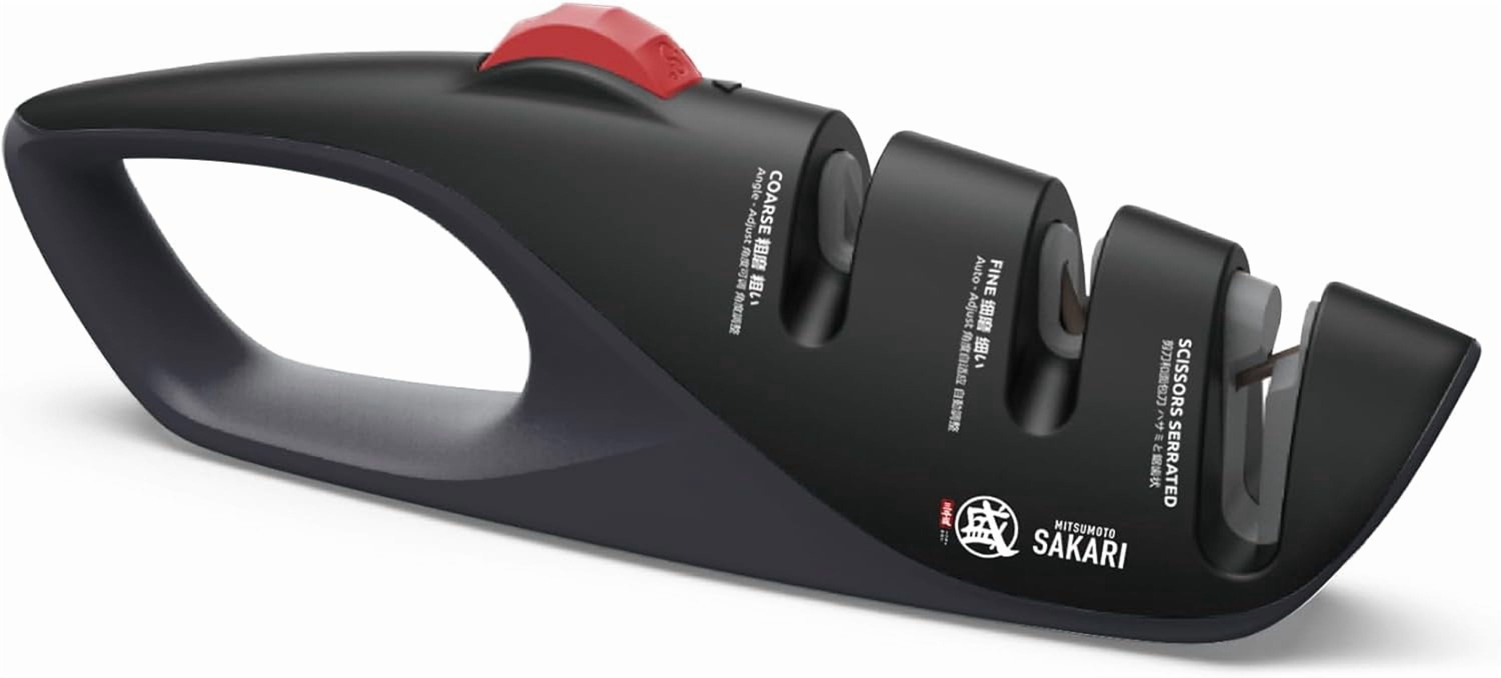 Japanese Adjustable 5-Angle Knife Sharpener, 3-Stage Kitchen Knife