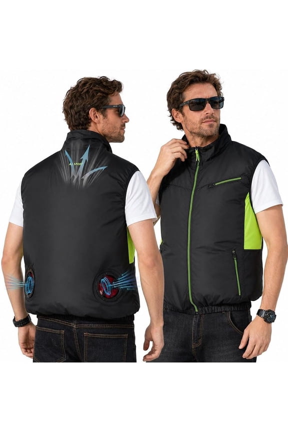 Japanese Air Conditioned Jacket, Japanese Fan Jacket, Cooling Vest with Fans for Men & Women
