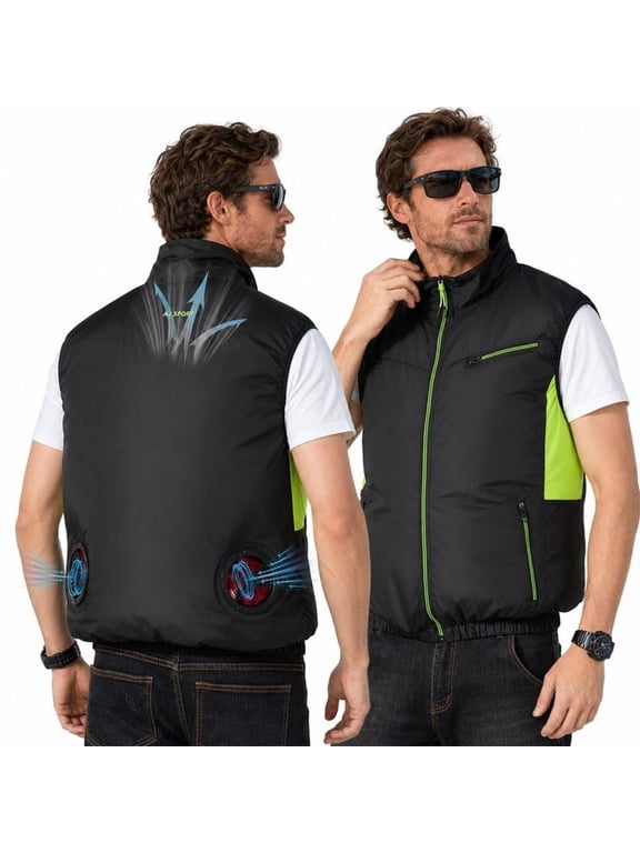 Japanese Air Conditioned Jacket, Japanese Fan Jacket, Cooling Vest with Fans for Men & Women