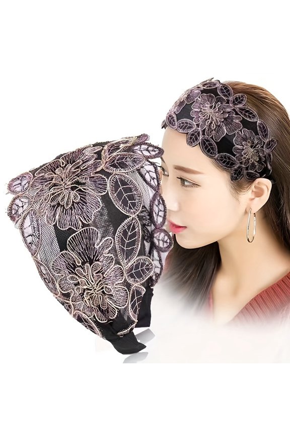 Japanese And Korean Summer Thin Wide-Brimmed Hair Clip with Teeth, Non-Slip, Easy, Covering White Hair, Headband, Pressing Female Temperament