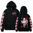 thumbnail image 1 of Japanese Animation Kanroji Mitsuri Merch Unisex Oversized Soft Fleece Pullover Hoodie - Fall Winter Casual Streetwear, 1 of 6