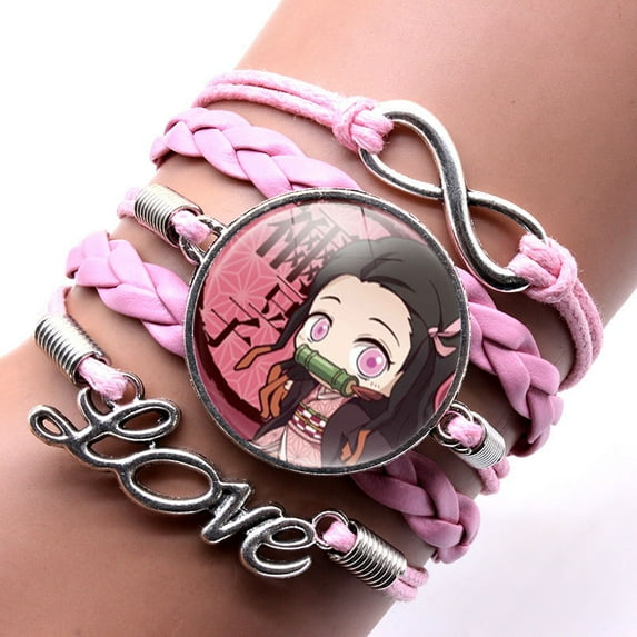 Japanese Anime Demon Slayer Time Gem Multi-layer Bracelet