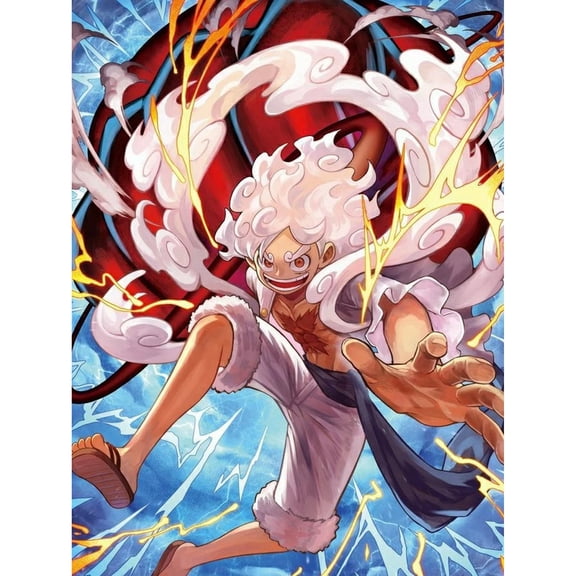 Japanese Anime Diamond Painting Set (for Adults) 5D DIY Anime Diamond Art Set (for Beginners) Round Full Diamond Diamond Painting Gem Art Crafts (Home Wall Decoration Gift)