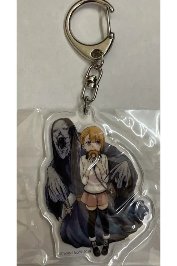 Japanese Anime Mieruko-chan acrylic keychain Hana Yurikawa 01