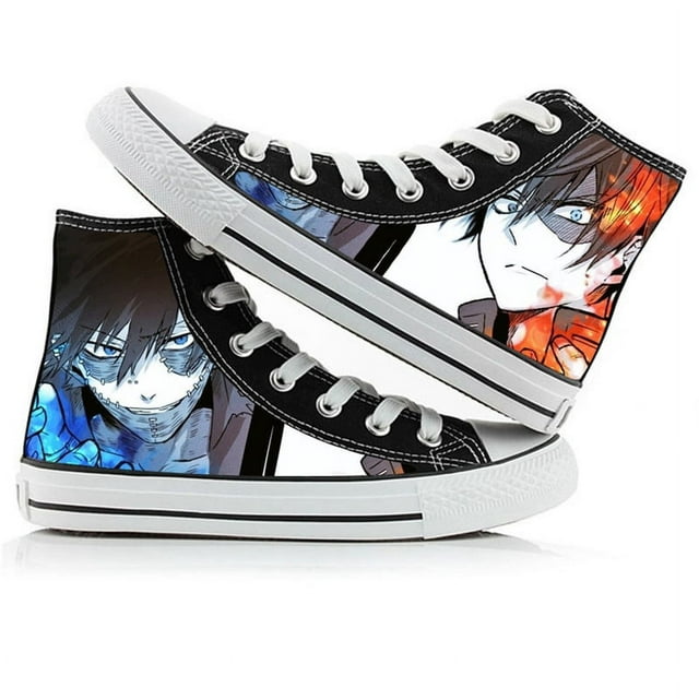 Japanese Anime My Hero Academia Canvas Shoes Unisex Sneakers Classic ...