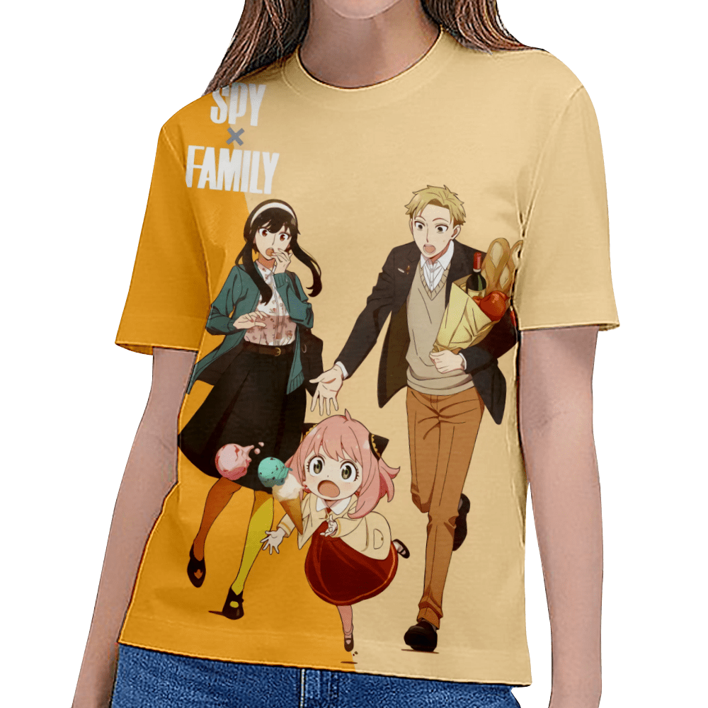 Spy x Family T-Shirts - Anya Forger 3D Printed Graphic T-shirt