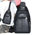 thumbnail image 1 of Japanese Anti-Theft Chest Bag - Waterproof Unisex Crossbody Backpack with Multiple Pockets for Travel, Work & Outdoor Activities, 1 of 6