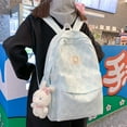 thumbnail image 1 of Japanese Backpack Junior High School Students Simple,Single Bag, 1 of 2