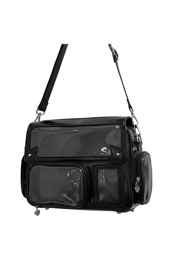 Japanese Backpack Kawaii Ita Bag Y2K Harajuku Shoulder Crossbody Bag Leather Bag Anime Handle Rucksack Bag for Woman