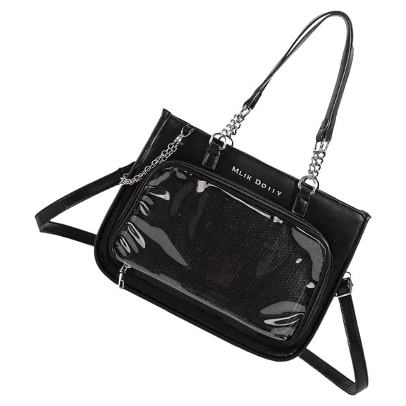Japanese Bag Fashionable Crossbody Shoulder Bag PU Leather Messenger