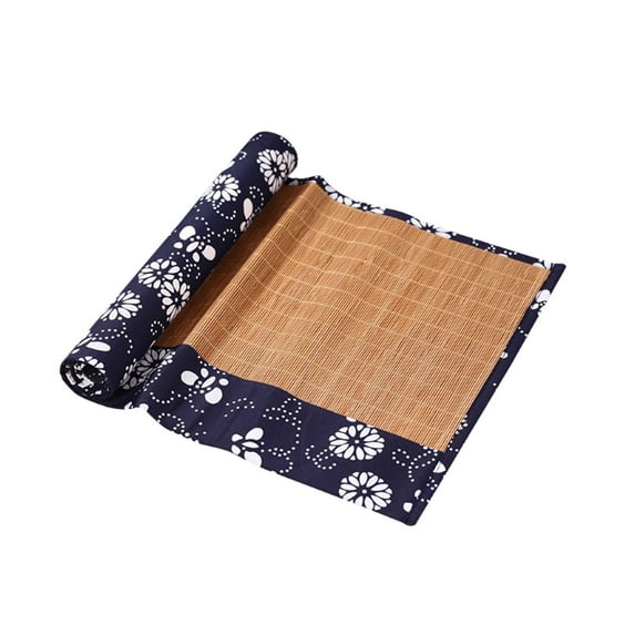 Japanese Bamboo Table Runner,Waterproof Tea Mats,Heat Resistant Placemats,Non-Slip Handmade Table Runners for Hotel Kitchen Dining Room Party