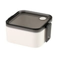 thumbnail image 1 of Japanese Bento Box Double Layer Lunch Container Microwave Safe Food Storage Box Separated Compartments Leak-proof Lunch Box Portable Meal Prep Container, 1 of 2