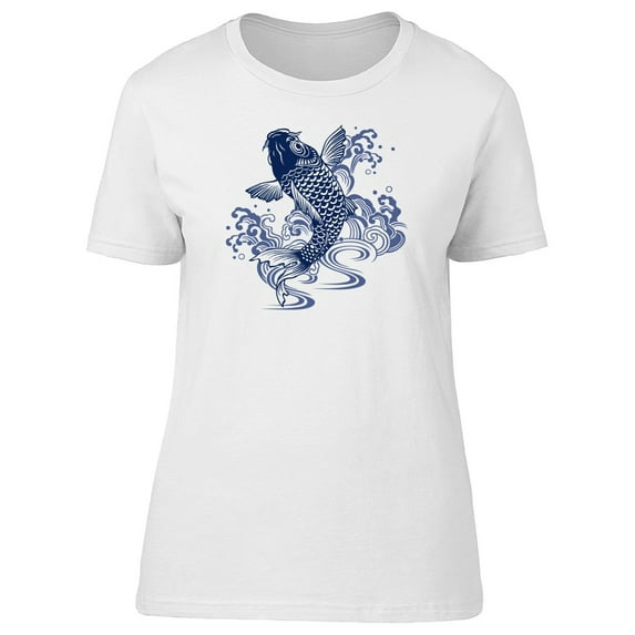 Japanese Black Carp T-Shirt Men -Image by Shutterstock, Male 3X-Large