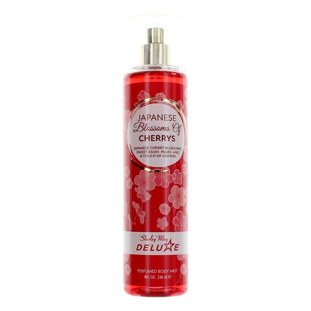 Japanese Blossom Of Cherrys by Shirley May Deluxe, 8oz Perfumed Body