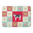 thumbnail image 1 of Japanese Bobtail Cat Love Machine Washable Memory Foam Mat Red, 1 of 4