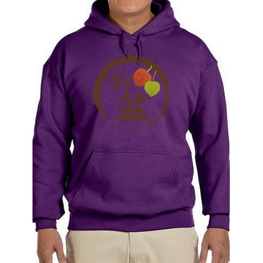 Japanese Bon Festival Stamp Hoodie Men -Image by Shutterstock, Male Small