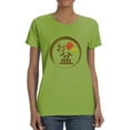 thumbnail image 1 of Japanese Bon Festival Stamp T-Shirt Women -Image by Shutterstock, Female Small, 1 of 4