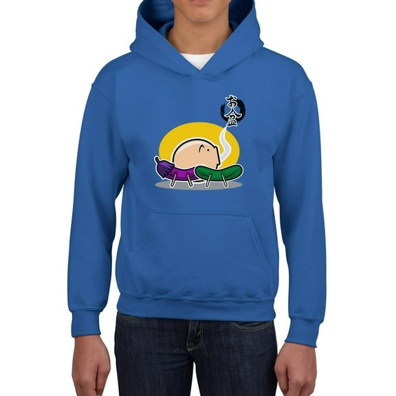 Japanese Bon Incense Burner Hoodie Juniors -Image by Shutterstock, Large