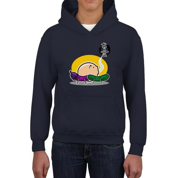 Japanese Bon Incense Burner Hoodie Juniors -Image by Shutterstock,  Medium