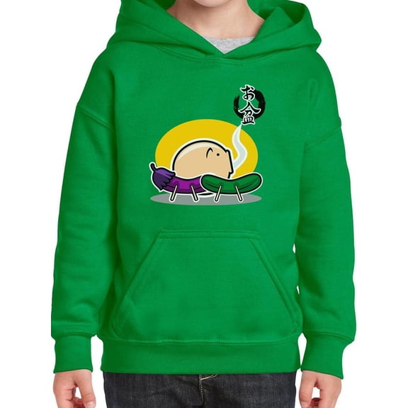 Japanese Bon Incense Burner Hoodie Juniors -Image by Shutterstock,  Small