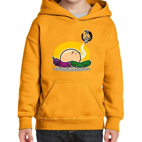 Japanese Bon Incense Burner Hoodie Juniors -Image by Shutterstock,  x-Large