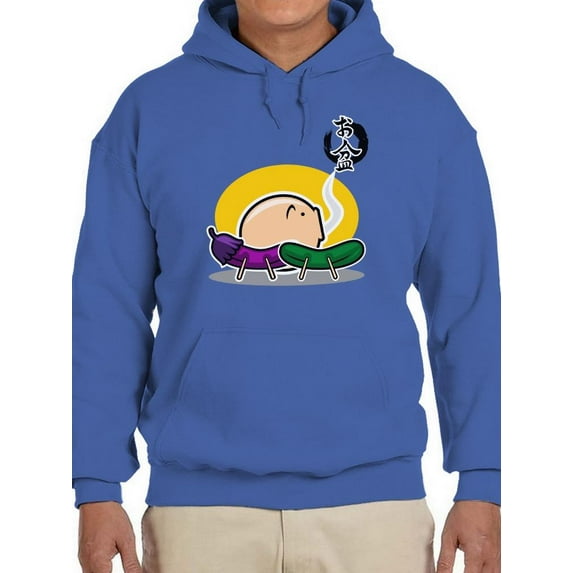 Japanese Bon Incense Burner Hoodie Men -Image by Shutterstock, Male Medium