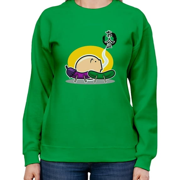 Japanese Bon Incense Burner Sweatshirt Women -Image by Shutterstock, Female 3X-Large