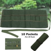 Japanese Bonsai Tools Storage Package Roll Bag 600x430MM Canvas Tool Set Case
