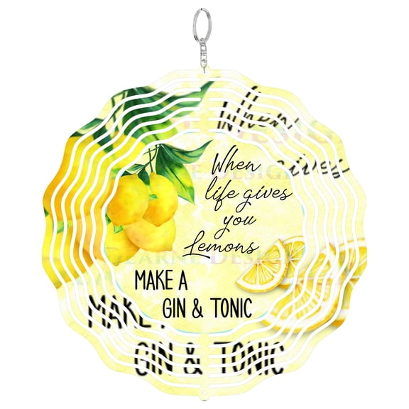 Japanese Bonsai Tree Art 3D Wind Spinner Kinetic Yard Art Stainless Steel Zen Garden Decor Round