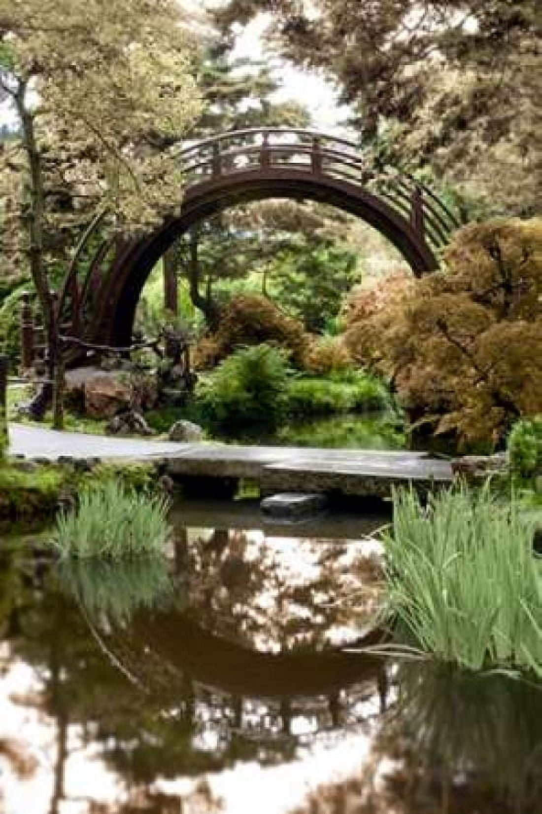 Japanese Bridge - 2 Canvas Art - Alan Blaustein (12 x 18)