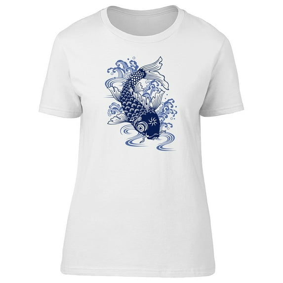 Japanese Carp With Sun T-Shirt Men -Image by Shutterstock, Male 4X-Large