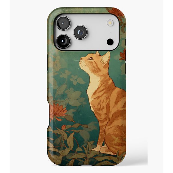 Japanese Cat M397, Case for iPhone 17/16/15/14/13/12/11 Pro Max – Stylish Unisex Protective Cover