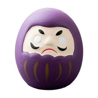 渡辺おさむ　達磨Sweet Daruma  Purple  Fake Cream Japanese-daruma-doll-