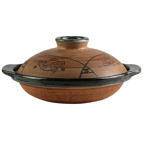 Japanese Ceramic Pot Casserole Baking Dish Korean Cooking Bowl Ceramic Cooking Pot Earthenware Stew Pot Stockpot With Lid For Home Restaurant