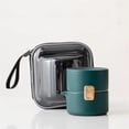 thumbnail image 1 of Japanese Ceramic Teapot With 1 Cup Portable Travel Tea Sets, 1 of 8
