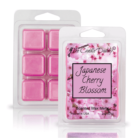 Japanese Cherry Blossom Maximum Scented Wax Melt - 1 Pack - 2 Ounces - 6 Cubes