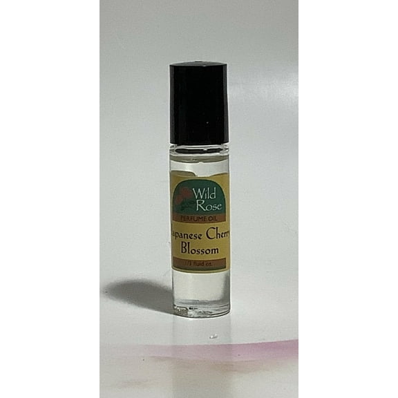 Japanese Cherry Blossom Perfume Body Oil by Wild Rose