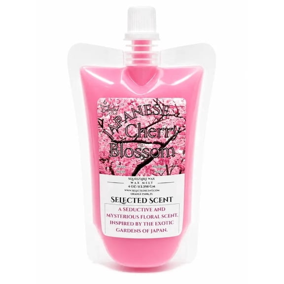 Japanese Cherry Tree Squeezable Wax Melt Pack (4 Ounces)