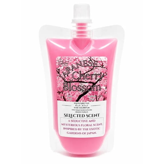 Japanese Cherry Tree Squeezable Wax Melt Pack (4 Ounces)