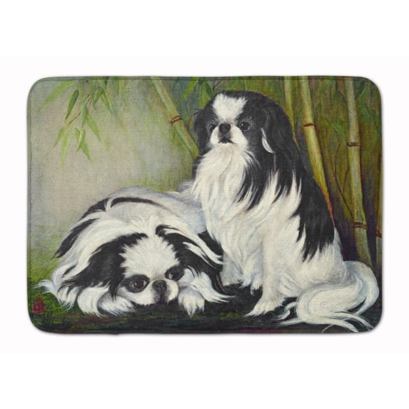 Japanese Chin Bamboo Garden Machine Washable Memory Foam Mat