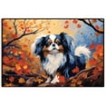 thumbnail image 1 of Japanese Chin Canvas Unframed Colofull Inspired bedroom decor - Dog Pet Family Animal Friend Peace Oil Painting Art Print Canvas Wall Décor, 1 of 4