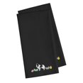 thumbnail image 1 of Japanese Chin Easter Black Embroidered Kitchen Towel - Set of 2, 1 of 1