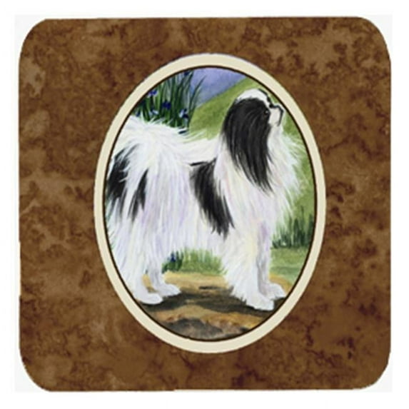 Japanese Chin Foam Coasters - Set 4