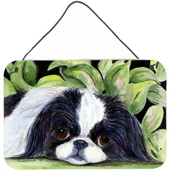 Japanese Chin Indoor Aluminium Metal Wall Or Door Hanging Prints