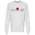thumbnail image 1 of Japanese Cityscape Sweatshirt Men -Image by Shutterstock, Male 3X-Large, 1 of 2